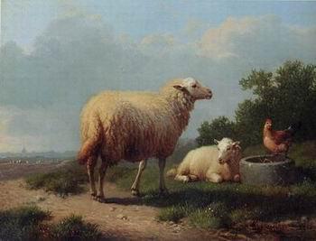 unknow artist Sheep 163 oil painting image